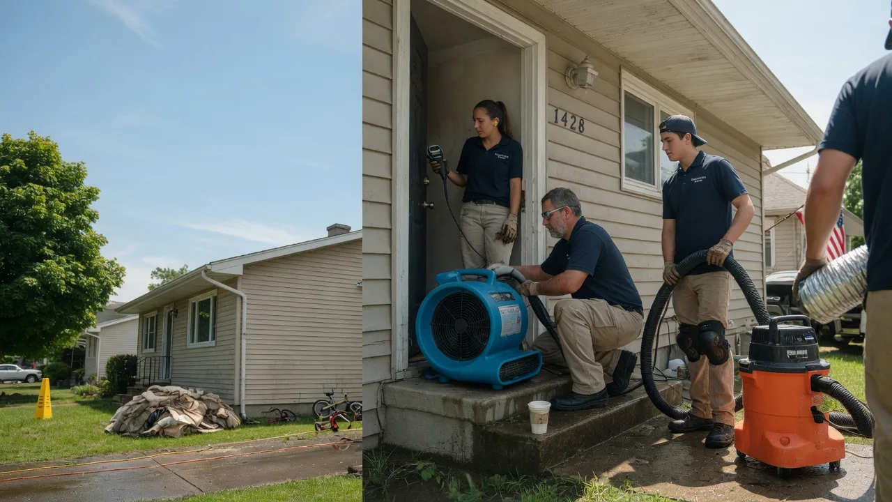 Water Damage Restoration in Chana, IL near me